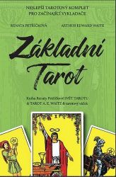 Základní Tarot - Kniha Svět tarotu a 78 karet A.E.Waite + váček - Renata Petříčková,Arthur Edward Waite - Astrologie, horoskopy Základní Tarot - Kniha Svět tarotu + 78 karet A.E.Waite + váček