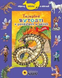 Tajuplné bytosti v pověstech a bájích - 8x puzzle, objevuj, skládej a obkresli - Interaktivní knihy pro nejmenší Tajuplné bytosti v pověstech a bájích 8x puzzle