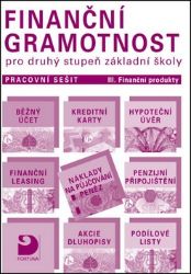Finanční gramotnost pro 2. st. ZŠ – Finanční produkt - učebnice