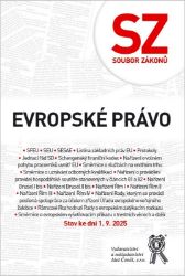 Soubor zákonů - Evropské právo stav ke dni 1.9.2025 Soubor zákonů - Evropské právo stav ke dni 1.9.2025