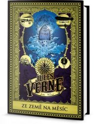 Ze Země na Měsíc - Jules Verne - Dobrodružné knihy pro děti Ze Země na Měsíc