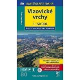 1: 50T (80)-Vizovické vrchy (turistická mapa) - Turistické mapy České republiky 1: 50T (80)-Vizovické vrchy (turistická mapa)