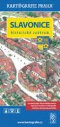 Slavonice - Historické centrum/Kreslený plán města - Mapy a průvodci Slavonice - Historické centrum/Kreslený plán města