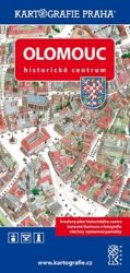 Olomouc - Historické centrum/Kreslený plán města Olomouc - Historické centrum/Kreslený plán města