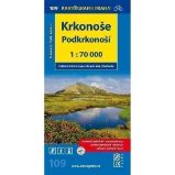 1: 70T(109)-Krkonoše,Podkrkonoší (cyklomapa) - Cyklistické mapy 1: 70T(109)-Krkonoše,Podkrkonoší (cyklomapa)
