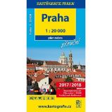 Praha - 1:20 000 plán města příruční - Mapy Prahy Praha - 1:20 000 plán města příruční