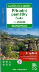 Přírodní památky České republiky/1:500 tis.(tematická mapa) - Mapy Česká republika Přírodní památky České republiky/1:500 tis.(tematická mapa)