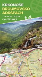 Krkonoše, Broumovsko, Adršpach (20/29) - oboustranná turistická mapa 1:50 000 - Turistické mapy Krkonoše, Broumovsko, Adršpach (20/29) - oboustranná turistická mapa 1:50 000