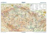 Česko - vlastivědná mapa, 1 : 1 100 000 / obrysová mapa / 46 x 32 cm - Školní atlasy a mapy Česko - vlastivědná mapa, 1 : 1 100 000 / obrysová mapa / 46 x 32 cm