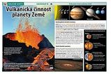 Vulkanická činnost planety Země - Naučné karty - Přehledy, převody jednotek, taháky do školy Vulkanická činnost planety Země - Naučné karty