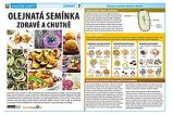 Olejnatá semínka - Naučné karty - Martina Ševčíková,Veronika Mlčochová - Přehledy, převody jednotek, taháky do školy Olejnatá semínka - Naučné karty