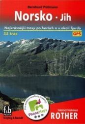 WF 26 Jižní Norsko - Rother - Bernhard Pollmann - Mapy Severské státy Norsko,Jih: Nejkrásnější trasy po horách a v okolí fjordů/Turistický průvodce Rother