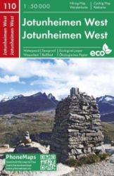 PMN 110 Jotunheimen West 1:50 000 - Mapy Severské státy PhoneMaps 110 Jotunheimen západ 1:50 000 / Turistická mapa