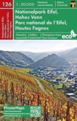 PMG 126 Nationalpark Eifel, Hohes Venn 1:50 000 - Mapy Německo PhoneMaps 126 Nationalpark Eifel, Hohes Venn 1:50 000 / Turistická mapa
