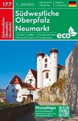 PMG 177 Südwestliche Oberpfalz Neumarkt 1:50 000 - Mapy Německo PhoneMaps 177 Südwestliche Oberpfalz Neumarkt 1:50 000 / Turistická mapa