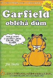 Garfield obléhá dům (č. 6) - Jim Davis - Dětský komiks Garfield Garfield obléhá dům (č. 6)