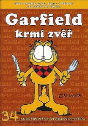 Garfield krmí zvěř (č.34) - Jim Davis - Dětský komiks Garfield Garfield krmí zvěř (č.34)
