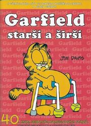 Garfield Starší a širší (č.40) - Jim Davis - Dětský komiks Garfield Garfield Starší a širší (č.40)