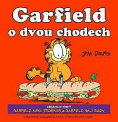 Garfield o dvou chodech (č. 9 + 10) - Jim Davis - Dětský komiks Garfield Garfield o dvou chodech