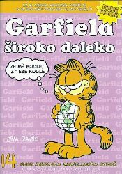 Garfield široko daleko (č.14) - Jim Davis - Dětský komiks Garfield Garfield široko daleko (č.14)