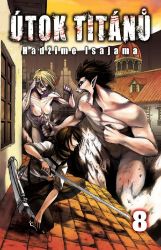 Útok titánů 8 - Hadžime Isajama - Manga Útok titánů 8