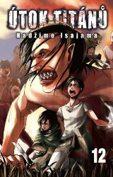 Útok titánů 12 - Hadžime Isajama - Manga Útok titánů 12