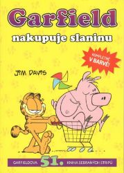 Garfield nakupuje slaninu (č. 51) - Jim Davis - Dětský komiks Garfield Garfield nakupuje slaninu (č. 51)
