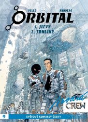 Modrá CREW 9 - Orbital 1+2 - Sylvian Runberg,Serge Pellé - Fantasy a sci-fi Modrá crew 9: Orbital 1+2