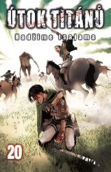 Útok titánů 20 - Hadžime Isajama - Manga Útok titánů 20