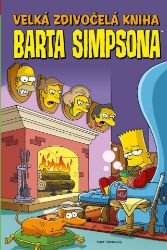 Simpsonovi - Velká zdivočelá kniha Barta Simpsona - Matt Groening - Dětský komiks Simpsonovi Velká zdivočelá kniha Barta Simpsona
