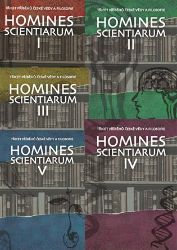 Homines scientiarum I–V - komplet 5 knih + 5 DVD - Dominika Grygarová,Antonín Kostlán,Tomáš Petráň,Tomáš Hermann,Soňa Štrbáňová,Michal V. Šimůnek - Biografie a autobiografie Homines scientiarum I–V - komplet 5 knih + 5 DVD