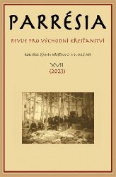 Parrésia XVII - Revue pro východní křesťanství - Bible a náboženské knihy v angličtině Parrésia XVII.