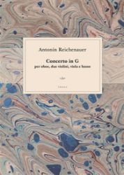 Antonín Reichenauer: Concerto in G per oboe, due violini, viola e basso - Lukáš M. Vytlačil - Dvojjazyčná literatura Antonín Reichenauer: Concerto in G per oboe, due violini, viola e basso