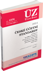 ÚZ č. 1578 - České účetní standardy 2024 - Úplná znění předpisů ÚZ 1578 České účetní standardy