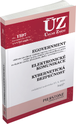 ÚZ č. 1597 - eGovernment, elektronické komunikace ÚZ č. 1597 - eGovernment, elektronické komunikace