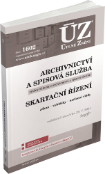 ÚZ č. 1602 - Archivnictví a spisová služba, Skartační řízení