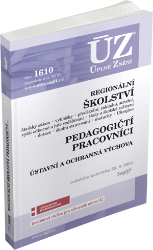 ÚZ 1610 Regionální školství, Pedagogičtí pracovníci ÚZ 1610 Regionální školství, Pedagogičtí pracovníci