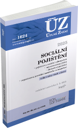 ÚZ 1624 Sociální pojištění, 2025 ÚZ 1624 Sociální pojištění, 2025