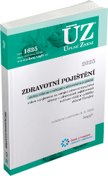 ÚZ 1625 Zdravotní pojištění, 2025 ÚZ 1625 Zdravotní pojištění, 2025