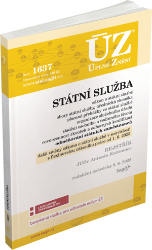 ÚZ č. 1637 - Státní služba - Právo ÚZ 1637 Státní služba