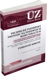 ÚZ č. 1640 - Technické podmínky provozu na pozemních komunikacích, Pohonné hmoty ÚZ č. 1640 - Technické podmínky provozu na pozemních komunikacích, Pohonné hmoty