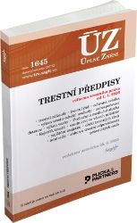 ÚZ č. 1645 - Trestní předpisy 2026 - Úplná znění předpisů ÚZ 1645 Trestní předpisy