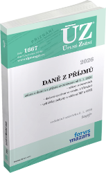 ÚZ č. 1667 - Daně z příjmů, 2026 ÚZ č. 1667 - Daně z příjmů, 2026
