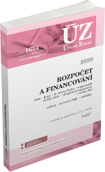 ÚZ č. 1673 - Rozpočet a financování územních samosprávných celků, příspěvkových organizací ÚZ č. 1673 - Rozpočet a financování územních samosprávných celků, příspěvkových organizací