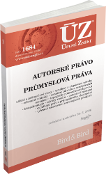 ÚZ č. 1684 - Autorské právo, Průmyslová práva - Společenské vědy ÚZ 1684 Autorské právo