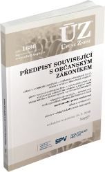 ÚZ č. 1686 - Předpisy související s občanským zákoníkem - veřejné rejstříky, evidence skut - neuveden - Společenské vědy ÚZ 1686 Předpisy související s NOZ
