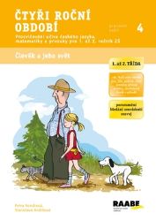 Čtyři roční období - Pracovní sešit 4 - Petra Vondrová,Stanislava Andršová - Kreativní knihy pro děti Čtyři roční období