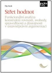 Střet hodnot - Funkcionální analýza konstruktů rovnosti, svobody, spravedlnosti a důstojno - Filip Horák - Právo Střet hodnot - Funkcionální analýza konstruktů rovnosti, svobody, spravedlnosti a důstojnosti v ústavněprávní argumentaci