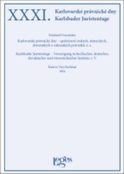 XXXI. Karlovarské právnické dny - Právo XXXI. Karlovarské právnické dny