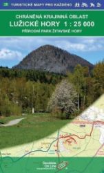 Lužické hory, Žitavské hory 1:25T /25 Turistické mapy pro každého - Podle země Lužické hory, Žitavské hory 1:25T /25 Turistické mapy pro každého